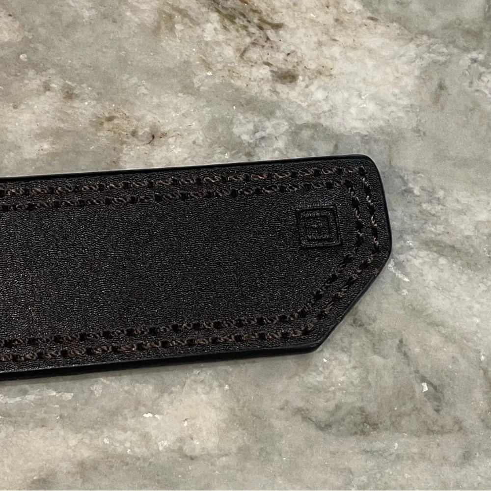 5.11 Tactical Brown Arc Leather CCW Belt 2XL